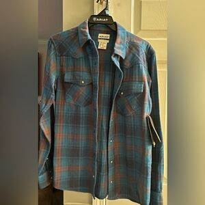 Men’s Ariat Flannel Brand New With Tags